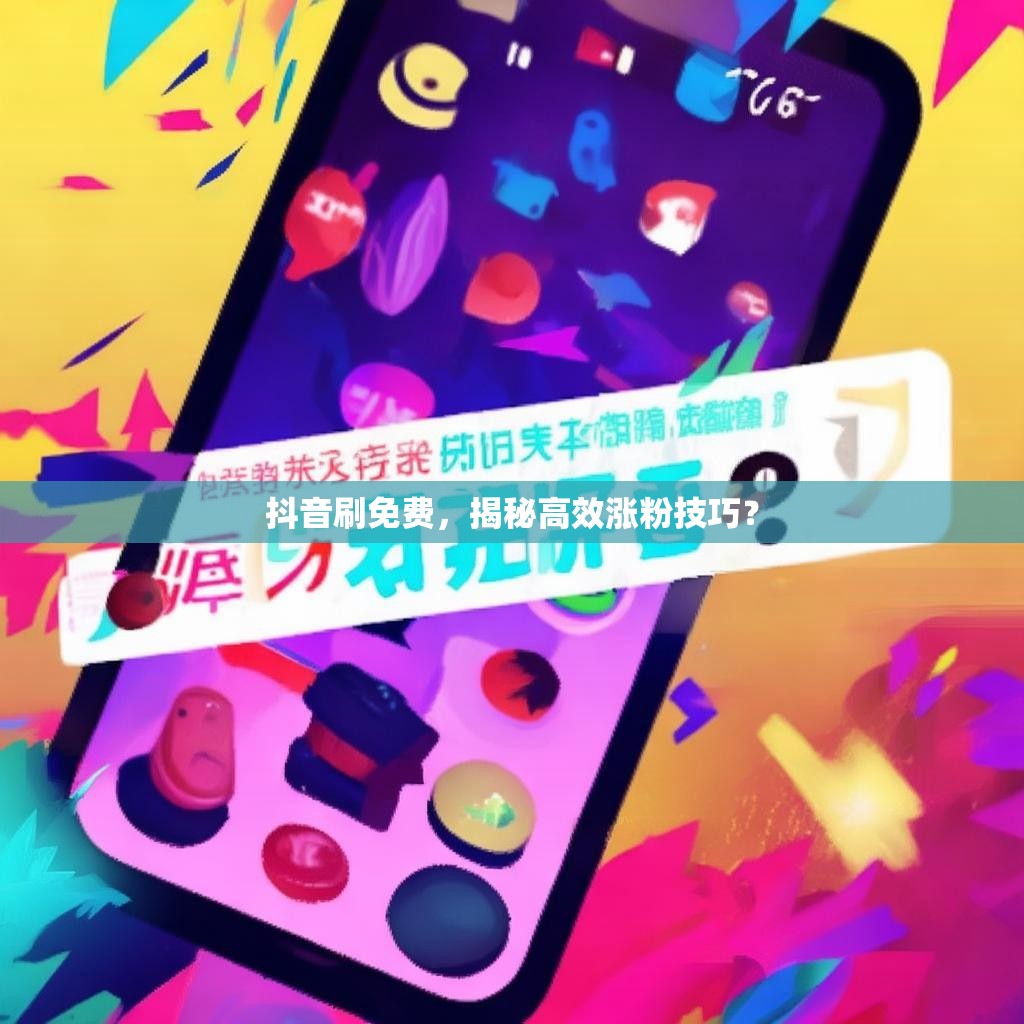 抖音刷免费，揭秘高效涨粉技巧？
